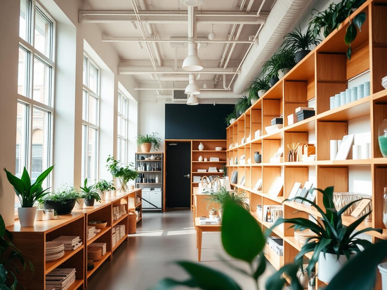 Fern & Oak Mercantile website mockup